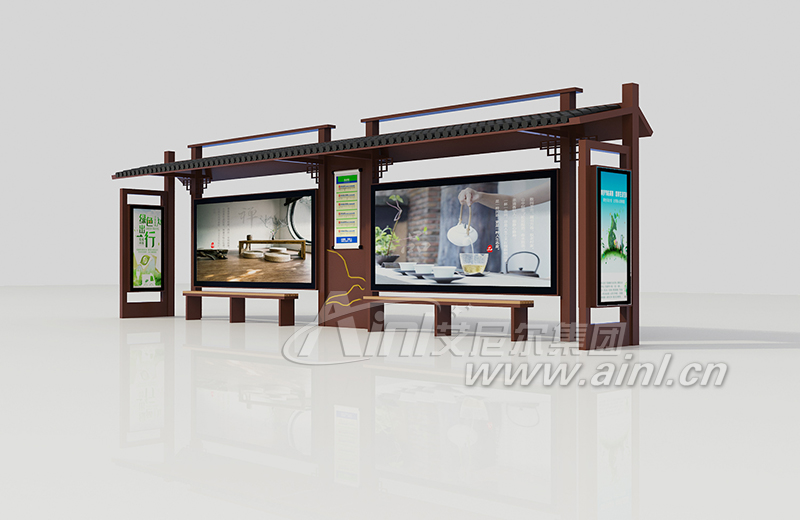 仿古候车亭AG-55